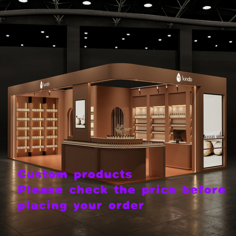Perfume Fragrance Shop - Diseño de quiosco de perfumes elegante