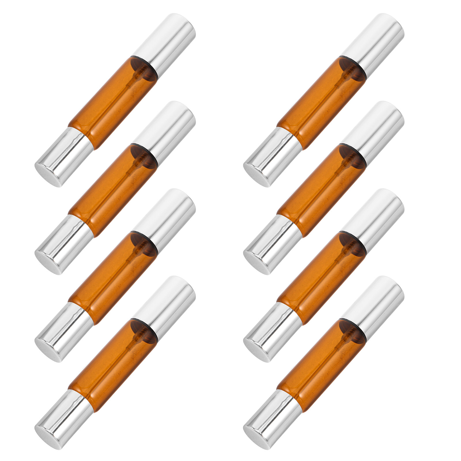 Juego de 8 botellas de vidrio  - Perfume Travel Set reseña y precio