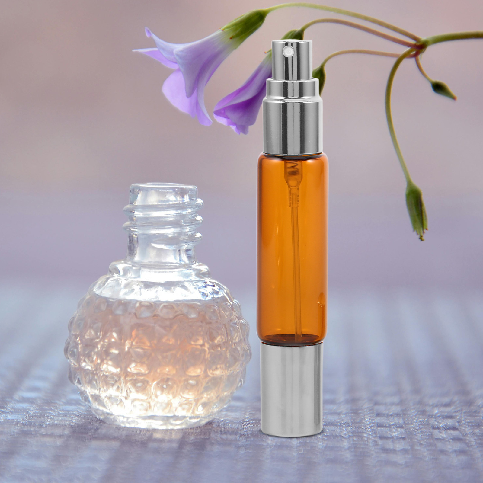 Juego de 8 botellas de vidrio  - Perfume Travel Set reseña y precio