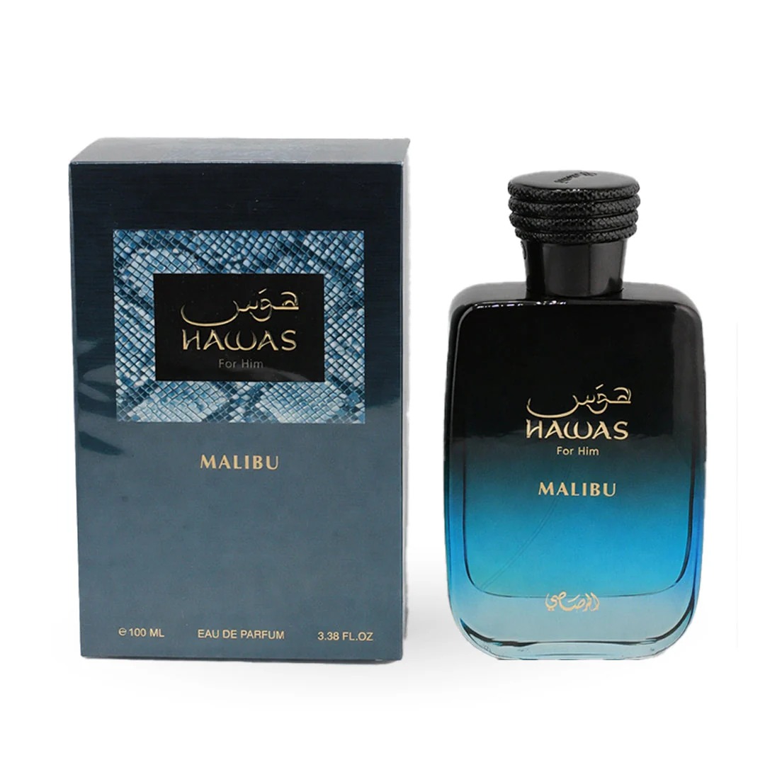 Rasasi Hawas Malibu For Him ED - Perfume Fragrance Notes reseña y precio