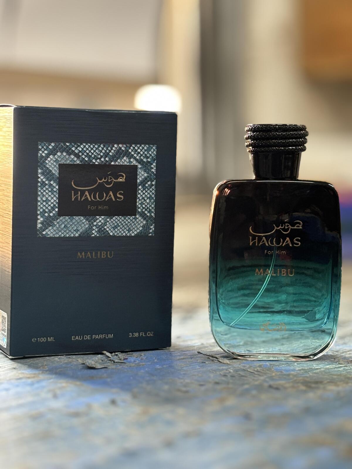 Rasasi Hawas Malibu For Him ED - Perfume Fragrance Notes reseña y precio