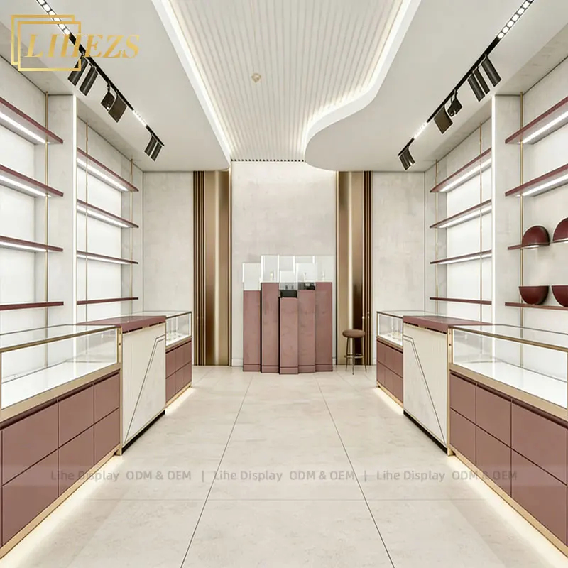 Diseño de Decoración de Tienda - Perfume Fragrance Shop reseña y precio