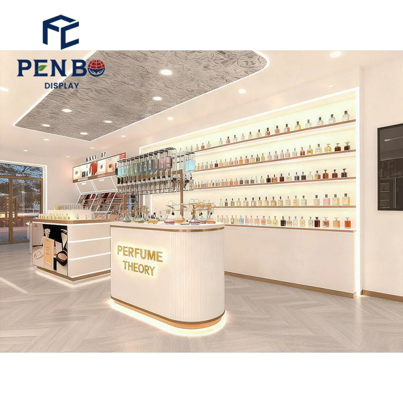 Vitrina de Perfumes Iluminada  - Perfume Fragrance Shop reseña y precio