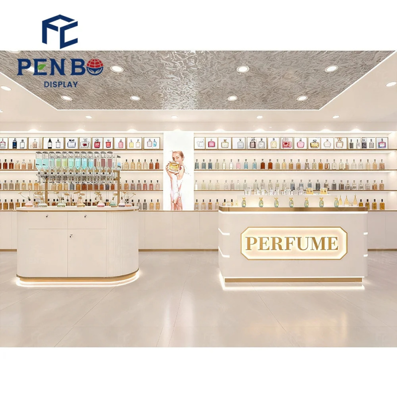 Vitrina de Perfumes Iluminada  - Perfume Fragrance Shop reseña y precio