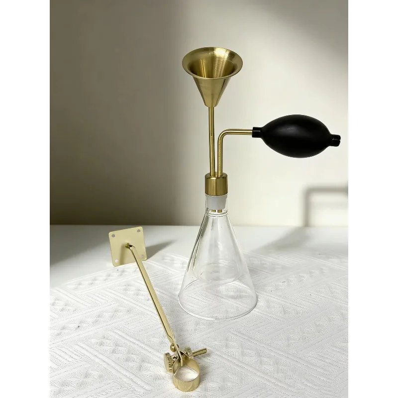 Botella de vidrio Golden‑Head  - Perfume Fragrance Shop reseña y precio